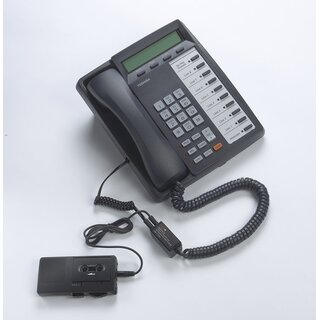 Telefon-Aufnahmeadapter TRX-20 zum Anschlu an ein Diktiergert
