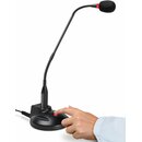 Schwanenhals-Push-to-Talk-Mikrofon mit USB-Stecker GN-USB-PT